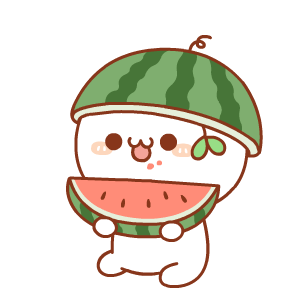 小暑吃瓜表情包gif,小暑吃瓜表情包gif带你清凉一夏